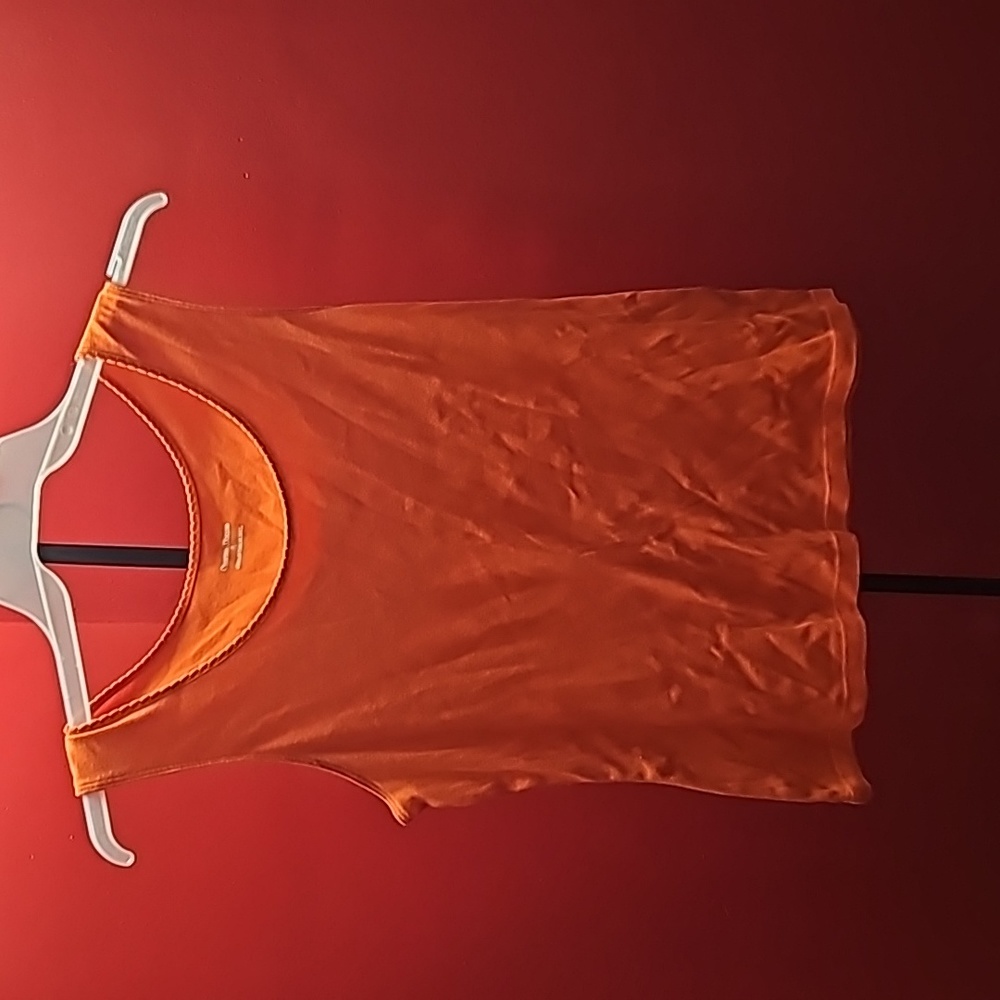 Orange tank top